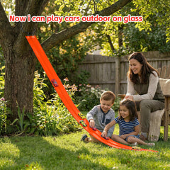 RuoKmaxx loop-friendly track design suitable for toddlers joining in.