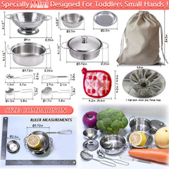 Rupnoflbui mini kitchen set bowl and saucer for serving pretend meals