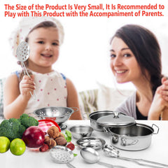 Rupnoflbui mini kitchen set pasta spoon for playful serving