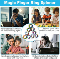 RURING gift idea for kids and adults, versatile fidget rings.