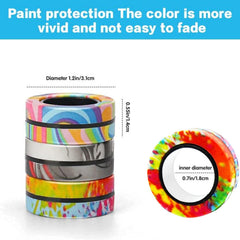 RURING magnetic ring spinner held and spun for satisfying fidget action.