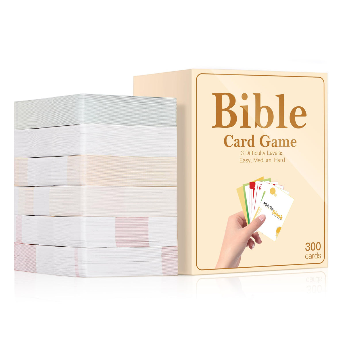 RuRu Monkey Bible Trivia box setup for easy storage and portability.