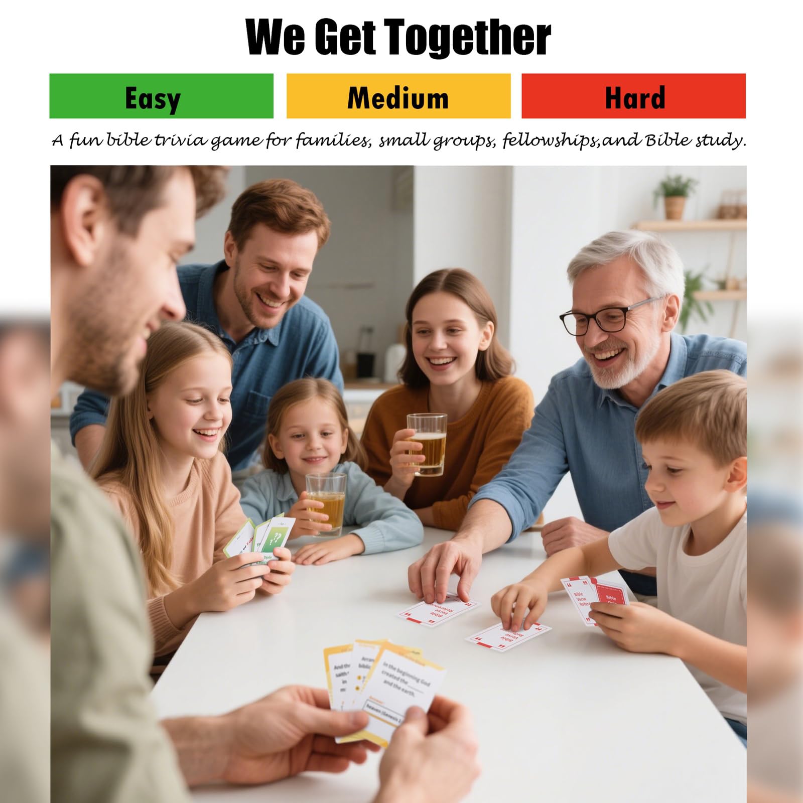 RuRu Monkey Bible Trivia enjoyed during a family game night.