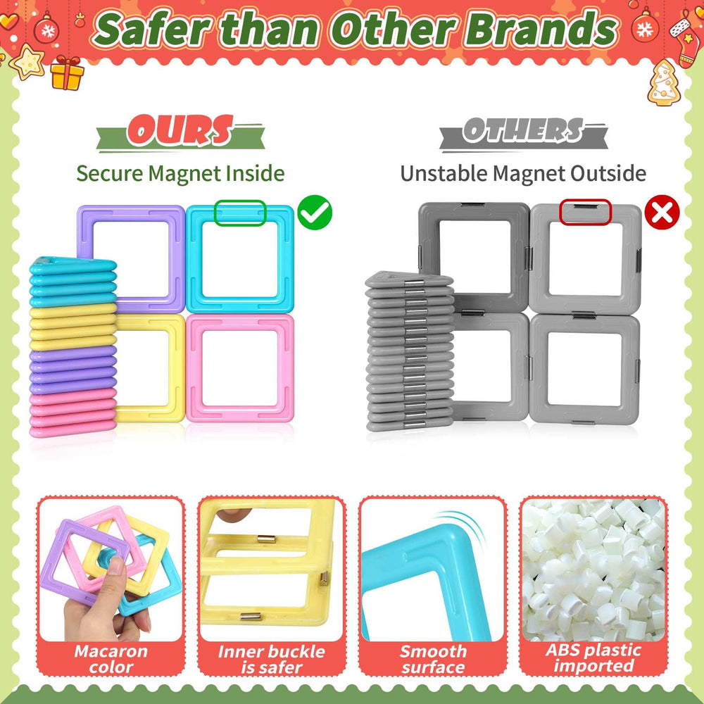 Rurvale toddler building tiles with storage bag for organized playtime.