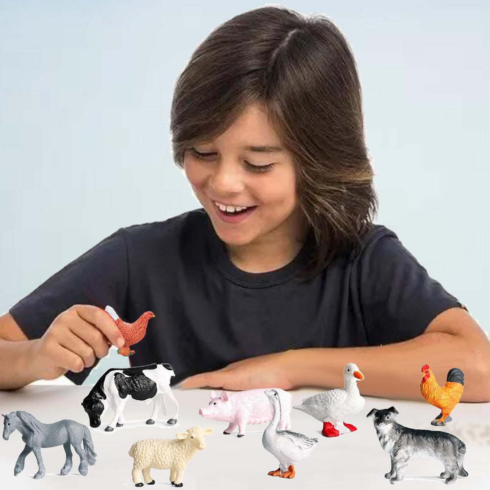 RUSON goose and duck figurines for storytelling and bath-time fun.