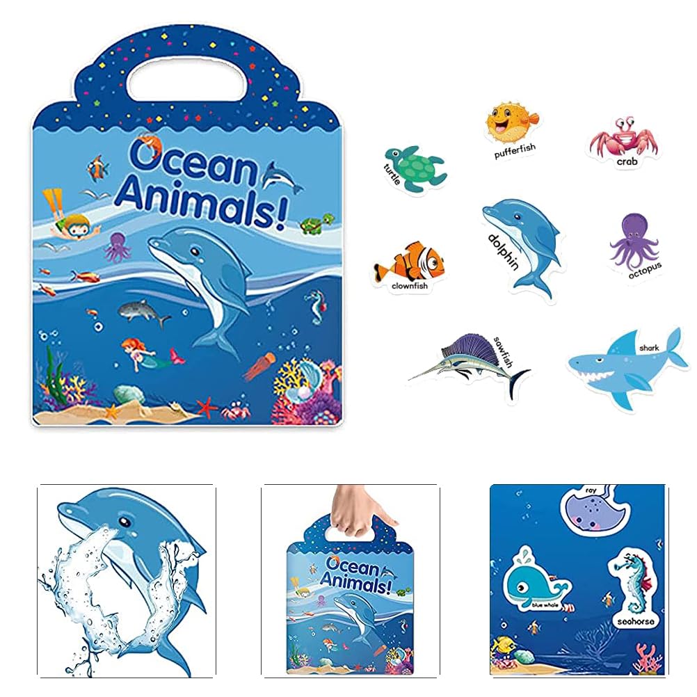RUSON Kids learning-scene stickers promote vocabulary through play.