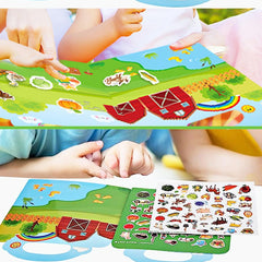 RUSON gift-ready sticker book perfect for birthdays or holidays