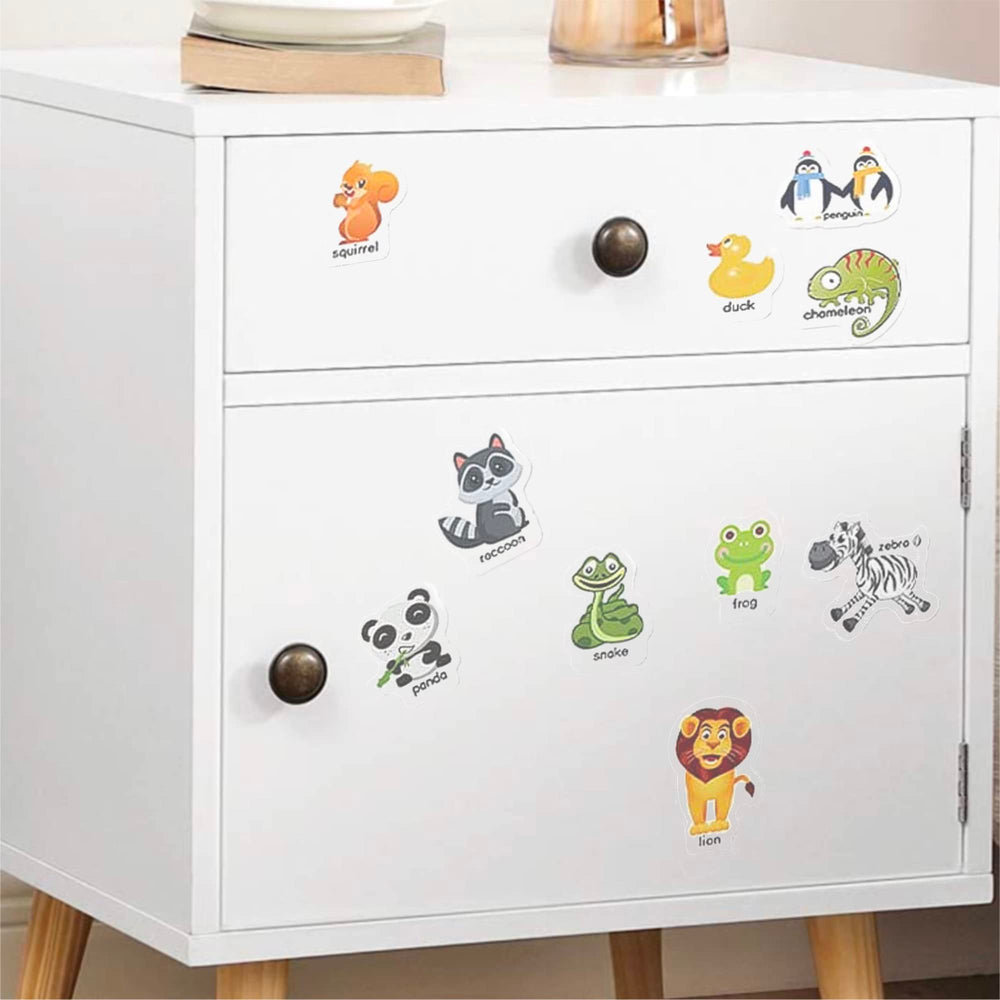 RUSON reusable sticker book portable handle: easy carry for trips
