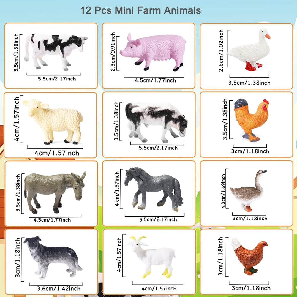 RUSON sheep figurine miniatures for storytelling and hands-on learning.
