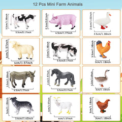 RUSON sheep figurine miniatures for storytelling and hands-on learning.
