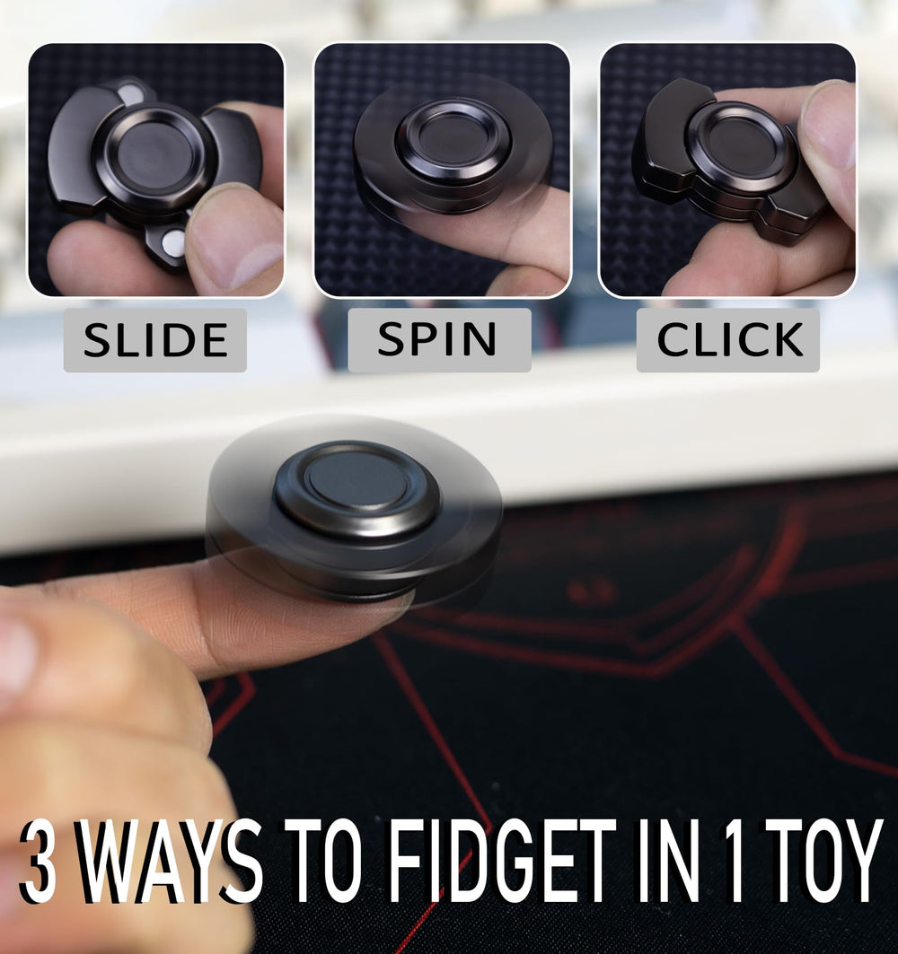 Rutanshenn 3-in-1 fidget clicker action provides satisfying tactile feedback during breaks.
