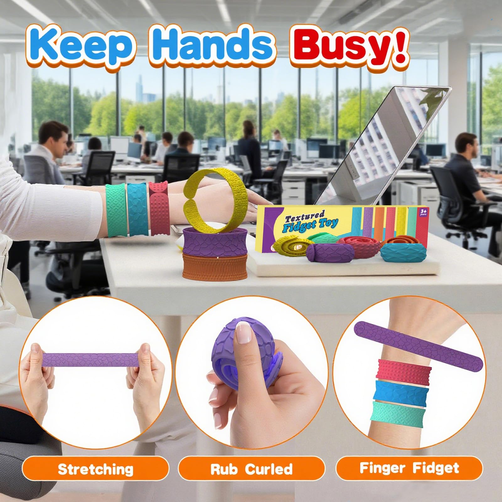 RVRHLMI travel friendly pop it toy set keeps kids engaged during trips