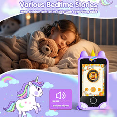 Rvwsx Kids Phone 32GB card enables extra storage.