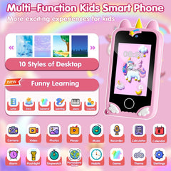 Rvwsx Kids Phone dual cameras for capturing memories
