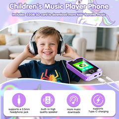 Rvwsx Kids Phone silicone case protects against drops.