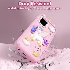 Rvwsx Kids Phone silicone case protects against drops