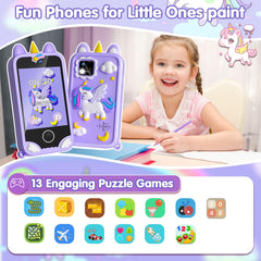 Rvwsx Kids Phone educational games expand thinking while having fun.