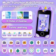 Rvwsx Kids Phone front camera captures playful moments.