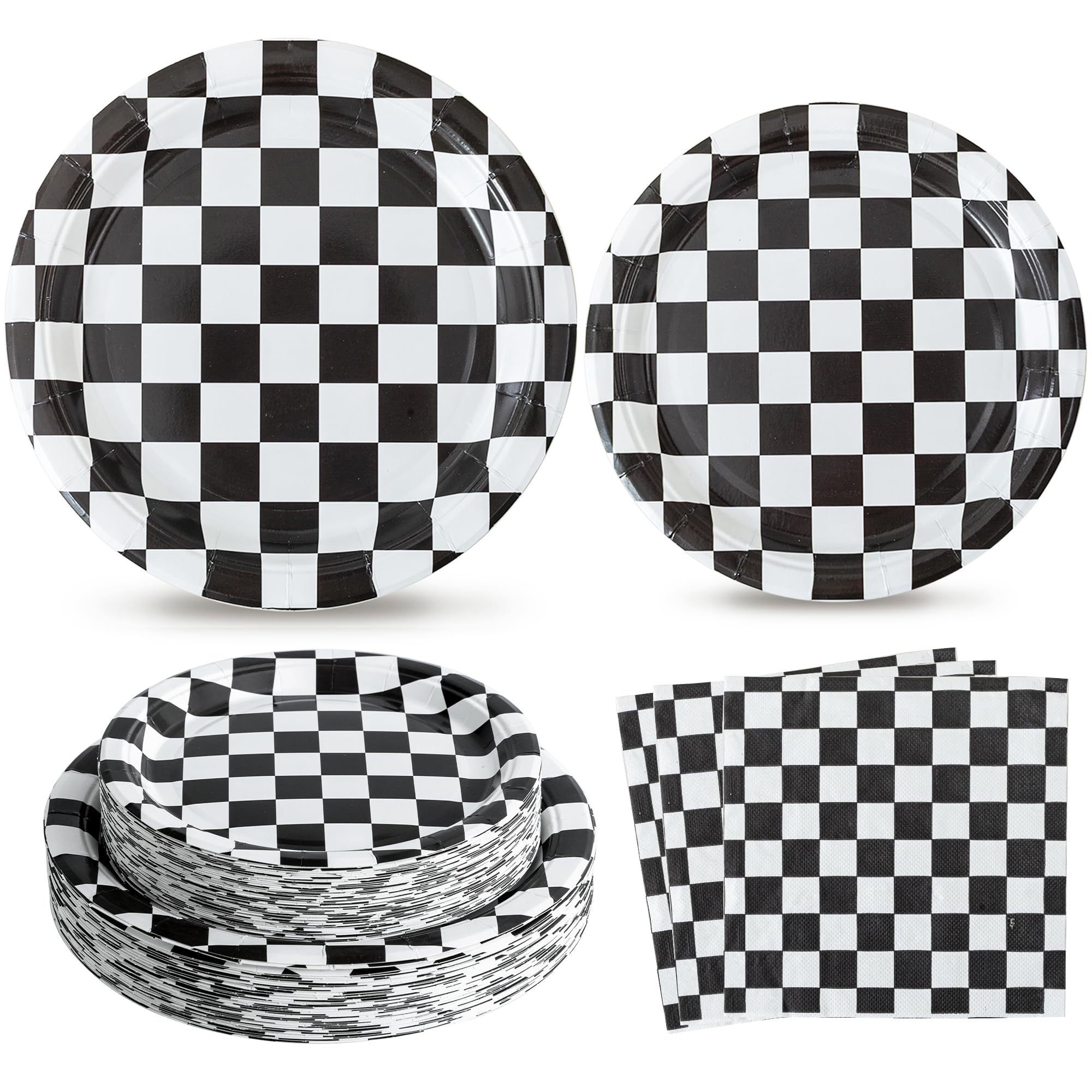RVXHUA race car party set 150-piece for easy prep and stylish setup.