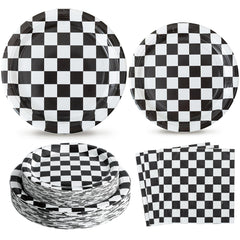 RVXHUA race car party set 150-piece for easy prep and stylish setup.