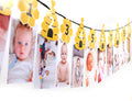 Rweseo Bee 1st Birthday Banner for adorable first milestone decor.