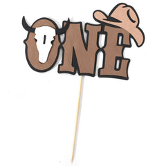 Rweseo Western themed 1st birthday decor and gift idea
