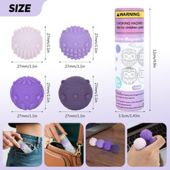 Ryaco magnetic fidget balls silicone coating in action provides silent stress relief