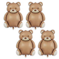 Ryetvok bear balloons 35x25.6 inch height adds dramatic presence.
