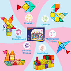 Ryoichi kids build together to promote teamwork and sharing.