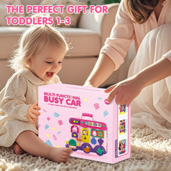 Ryotagift busy board with lullabies and lights for soothing play