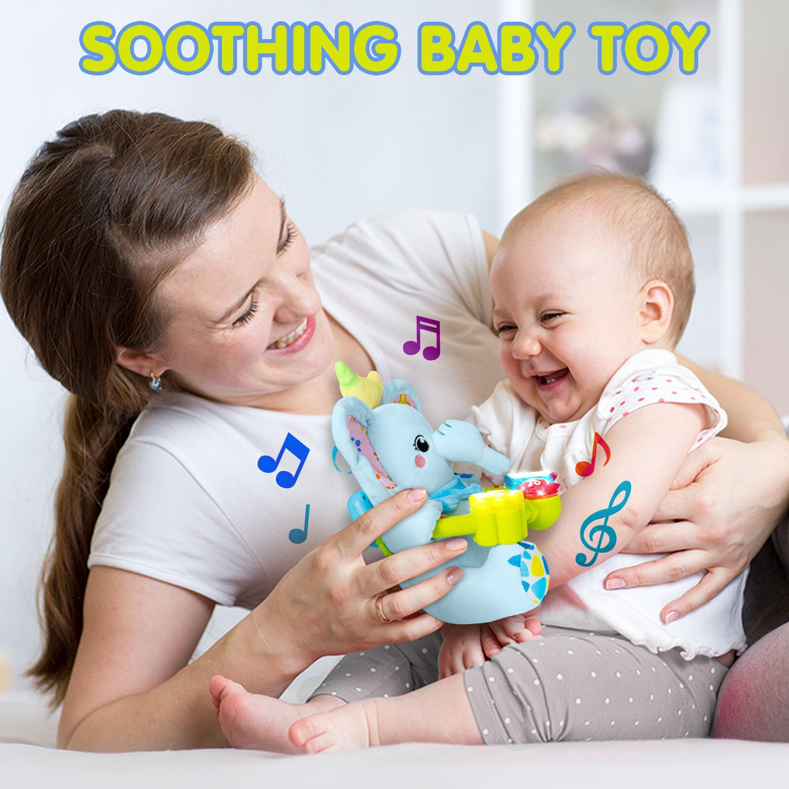 Ryotagift plush elephant is washable for easy cleaning