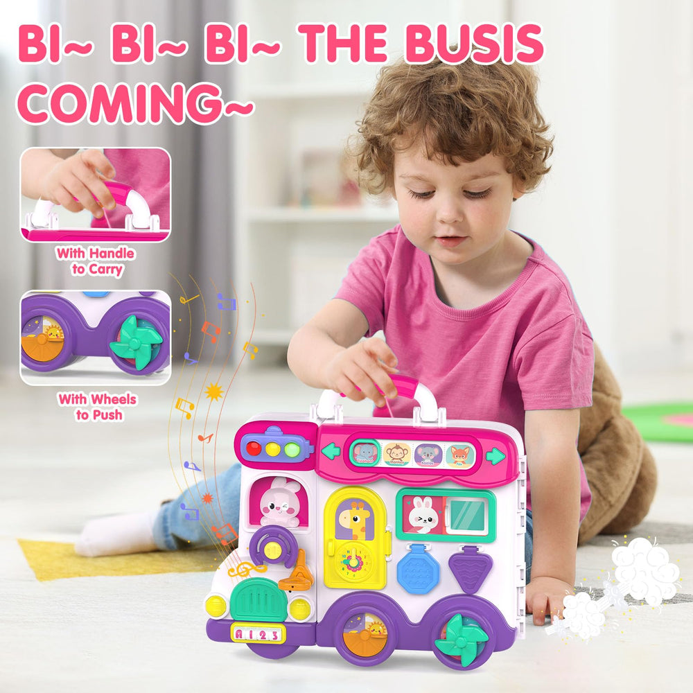 Ryotagift travel-friendly busy board with a handle for trips