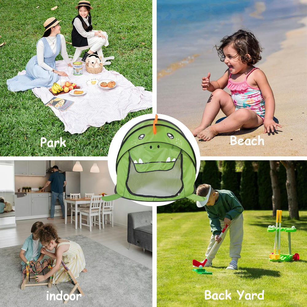 Ryssin portable tent doubles as a cozy nap space for kids.