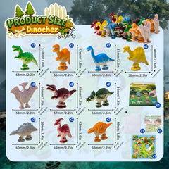 Rytopt Dinosaur Chess Stones 20 pcs: durable, interactive play for kids and adults.