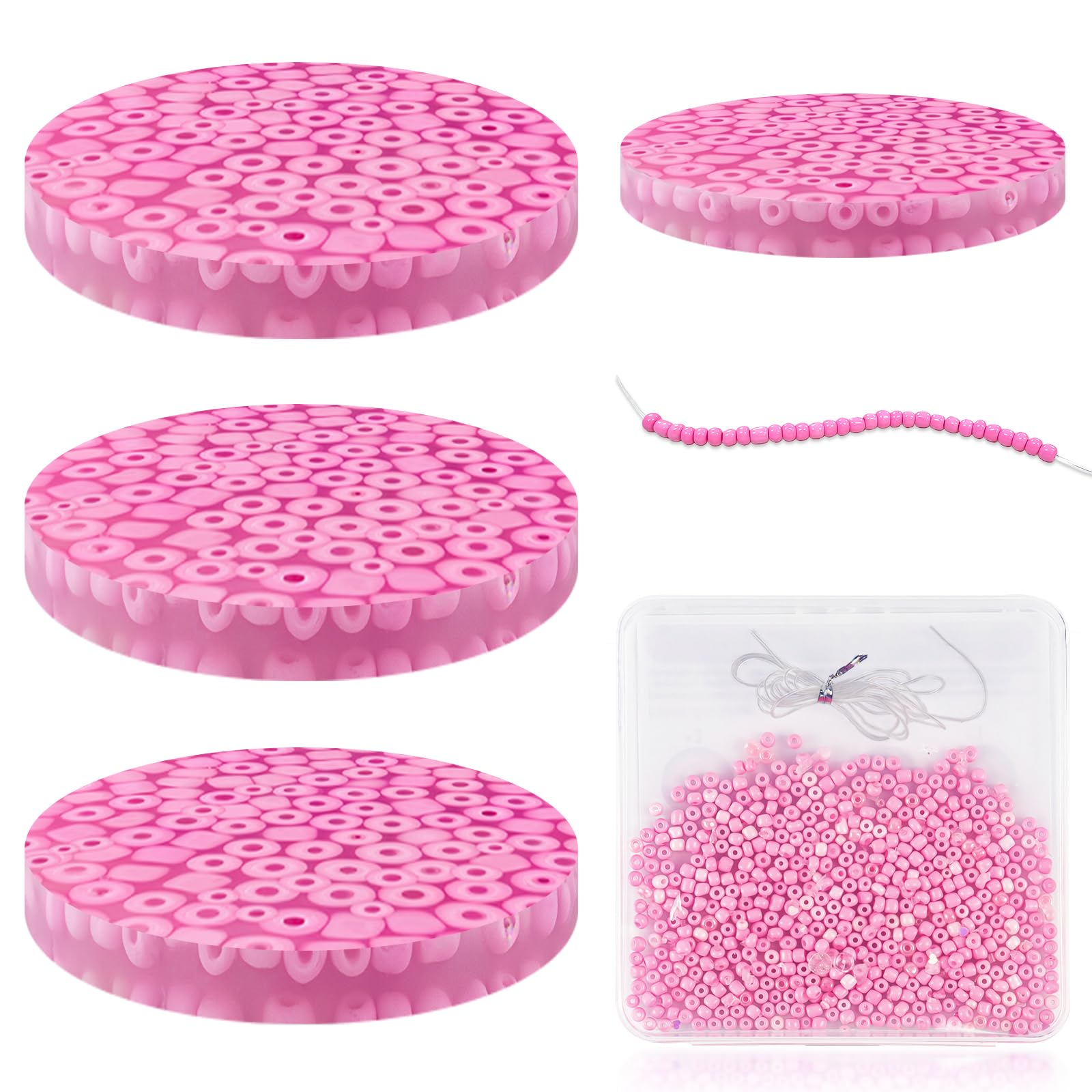 Rytopt pink skin-picking fidget toy for portable stress relief.
