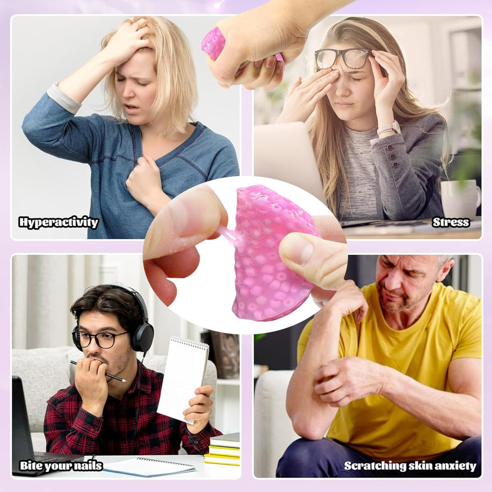Rytopt pink skin-picking fidget set for travel.