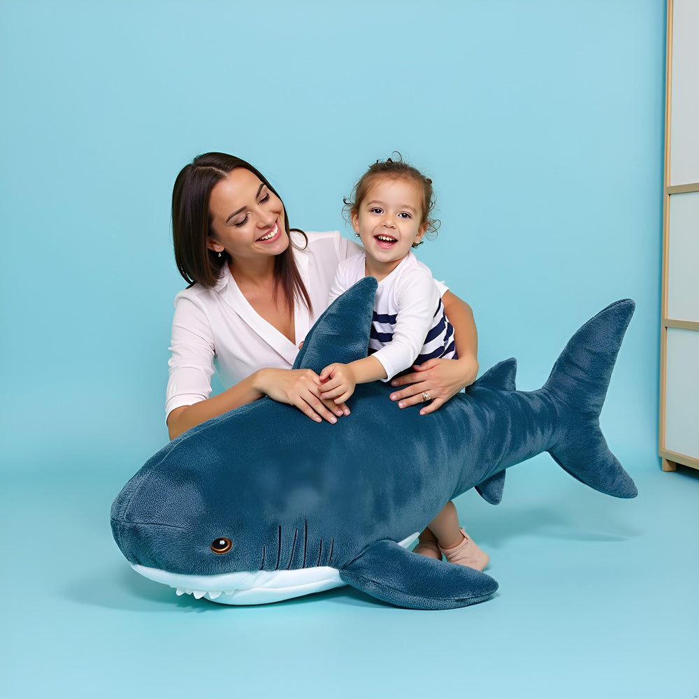 Ryttir durable double-stitched shark toy for years of play.