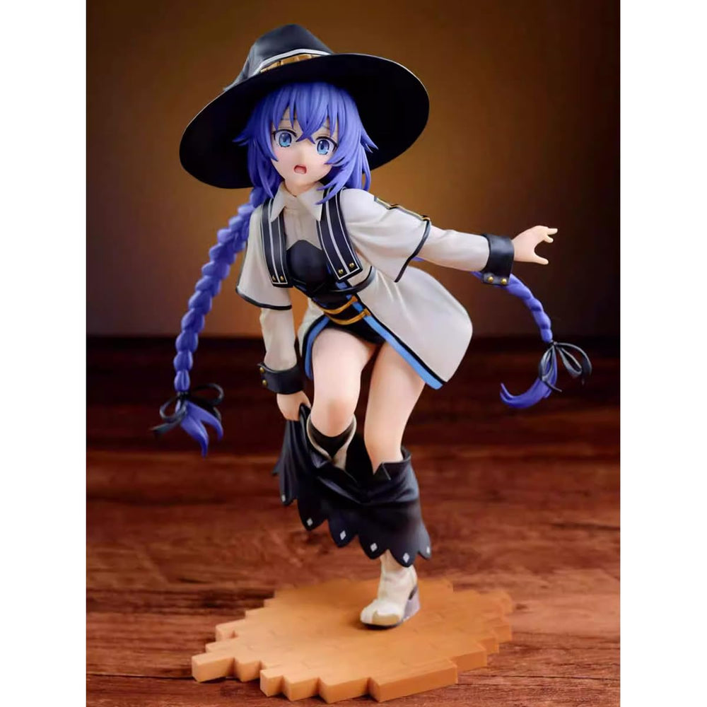 RZAHUAHU Mushoku Tensei Roxy figure side view highlights detailing and color fidelity