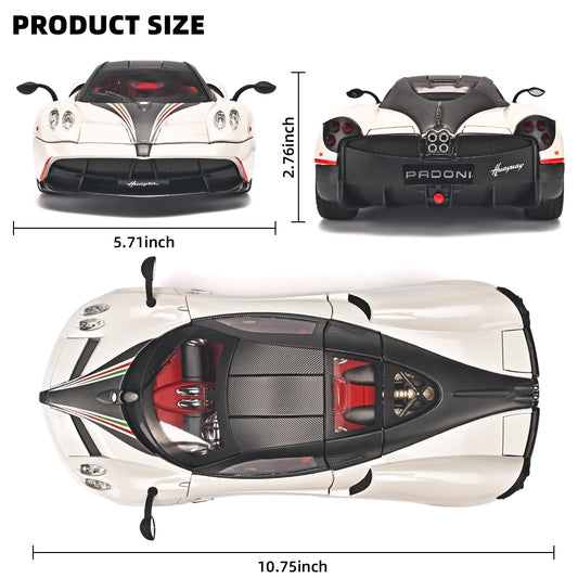 RZAPE Diecast metal body with ABS chassis for durable hands-on play.
