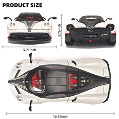 RZAPE Diecast metal body with ABS chassis for durable hands-on play.