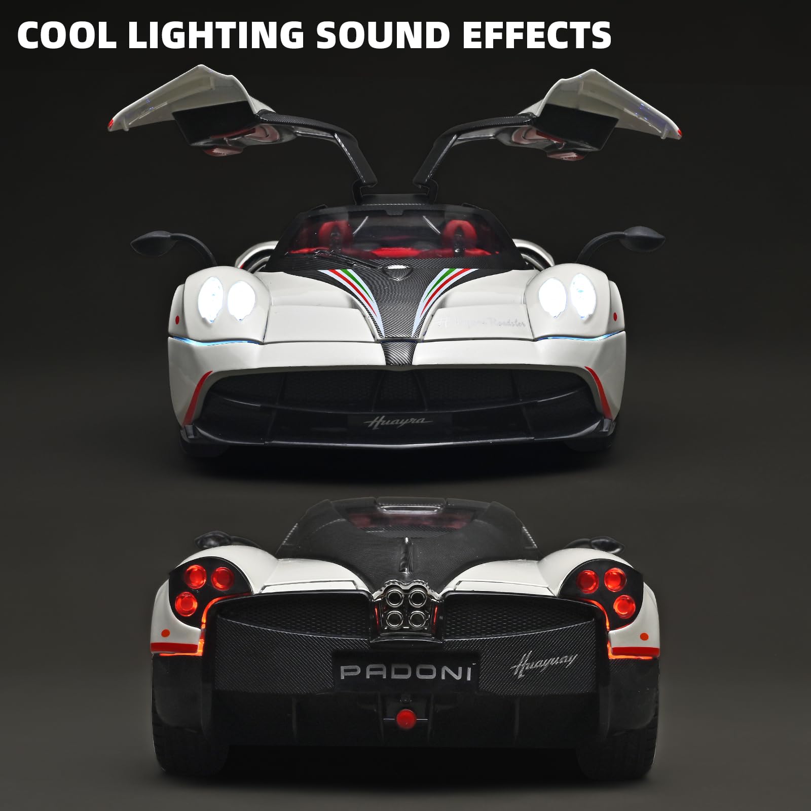 RZAPE Light and sound effects enhance playtime realism.