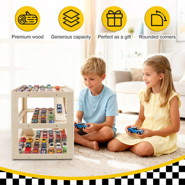 RZYLKA sanded edges ensure safe handling during busy playtime.