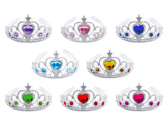 Princess-themed party favors with S & E TEACHER'S EDITION tiaras.