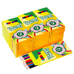 S8686S 432-count colored pencils bulk packaging for classroom and home art projects