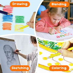 S8686S high-quality non-toxic wood pencils for safe, long-lasting color projects