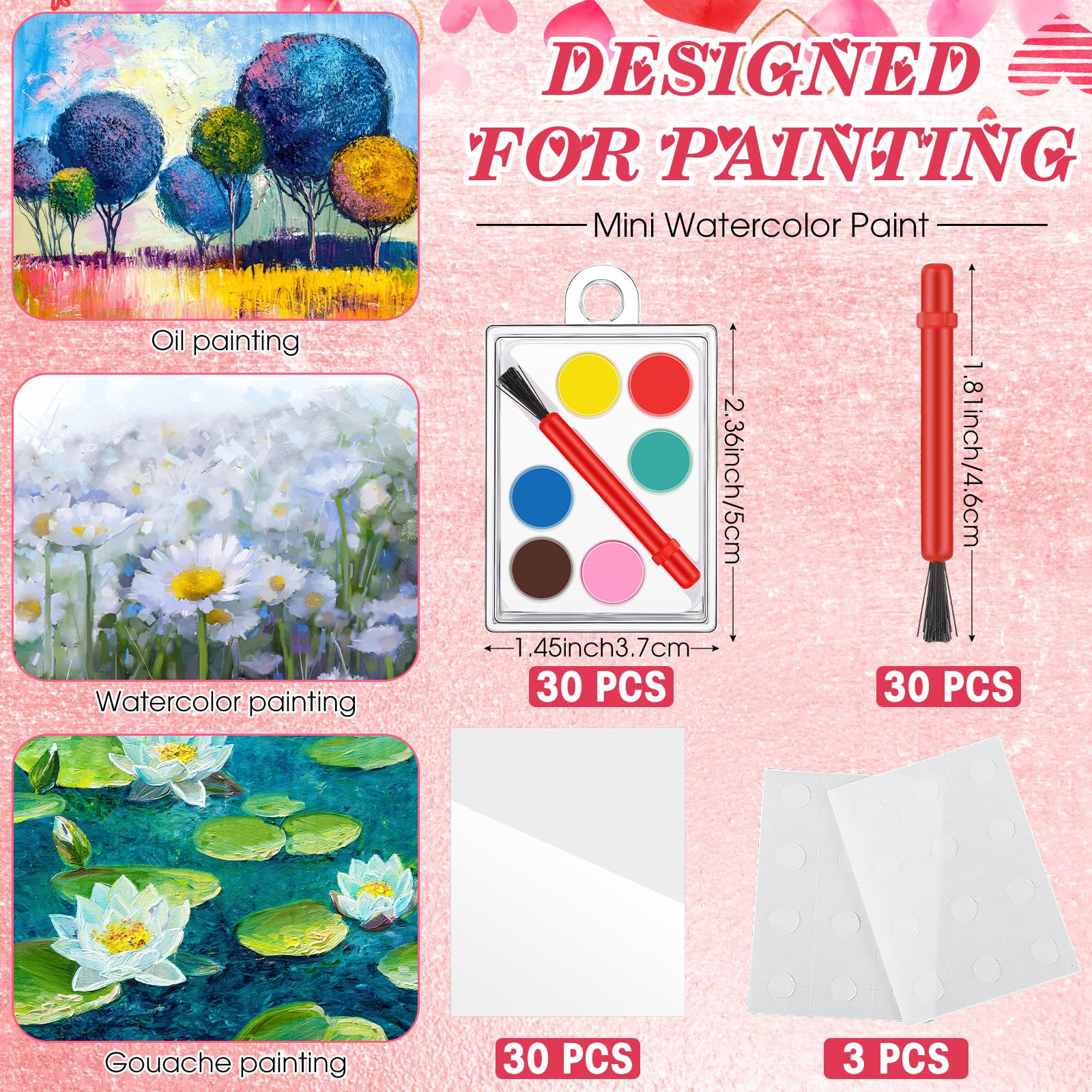Sabary glue dots sheet provides quick mounting for art projects
