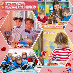 Sabary hockey cards prizes display, ideal for classroom rewards.