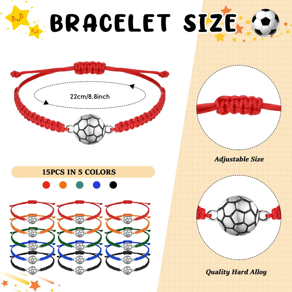 Sabary soccer theme gift set displayed colorful and party ready