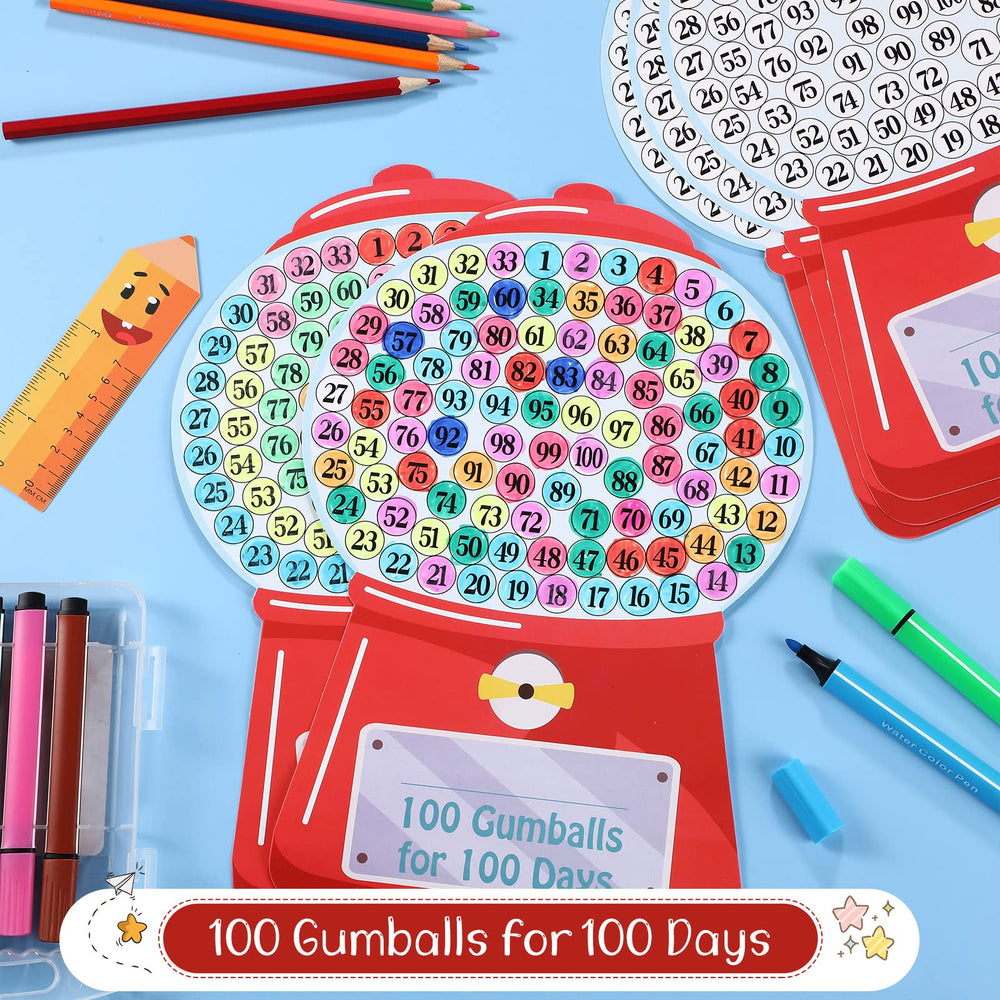 Sabary student DIY gumball activity fuels creativity and counting practice.