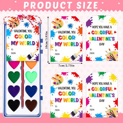 Sabary Valentines card designs with two patterns for personal notes